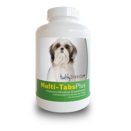 Healthy Breeds Shih Tzu Multi-Tabs Plus Chewable Tablets, 180 Count HE125958